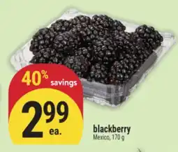 Marché Adonis Blackberry offer