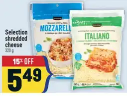 Marché Adonis Selection shredded cheese offer
