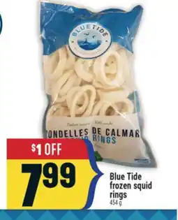 Marché Adonis Blue Tide frozen squid rings offer
