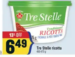Marché Adonis Tre Stelle ricotta offer