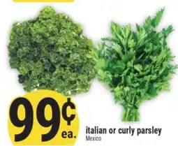 Marché Adonis Italian or curly parsley offer