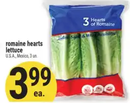 Marché Adonis ROMAINE HEARTS LETTUCE offer
