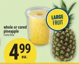 Marché Adonis whole or cored pineapple offer
