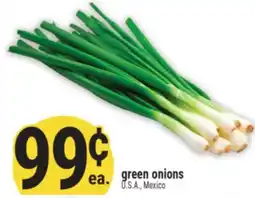 Marché Adonis Green onions offer