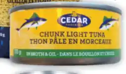 Marché Adonis Cedar tuna offer