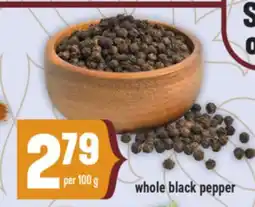 Marché Adonis Whole black pepper offer
