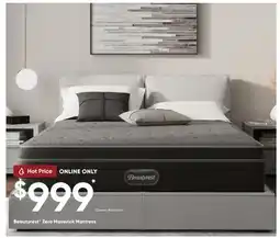 Sleep Country Beautyrest Zero Maverick Mattress offer