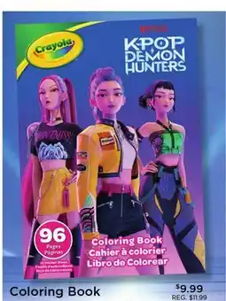 Showcase Crayola KPOP DEMON HUNTERS Coloring Book offer