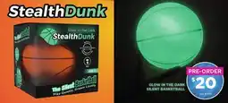 Showcase StealthDunk GLOW IN THE DARK SILENT BASKETBALL offer