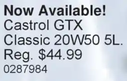 PartSource Castrol GTX Classic 20W50 offer