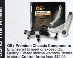 PartSource OE + Premium Chassis Components offer