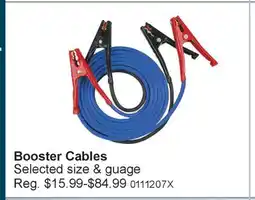 PartSource Booster Cables offer