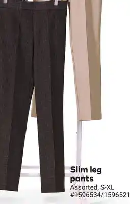 Giant Tiger Slim leg pants offer