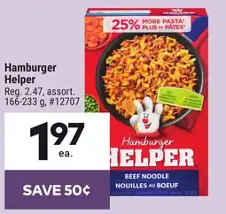 Giant Tiger Hamburger Helper offer