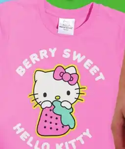 Giant Tiger girls licensed tee offer