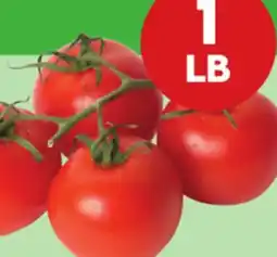 Giant Tiger 1 lb tomatoes on the vine offer