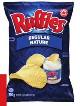 Giant Tiger Ruffles chips offer