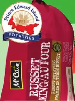 Giant Tiger 5 lb Russet potatoes offer