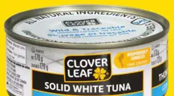 Giant Tiger Clover Leaf canned tuna offer
