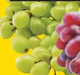 Giant Tiger 500 g green seedless grapes offer