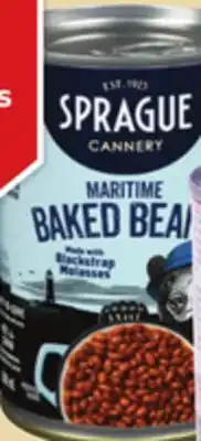 Giant Tiger Sprague baked beans offer