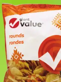 Giant Tiger Giant Value tortilla chips offer