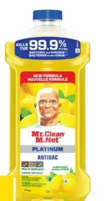 Giant Tiger Mr. Clean all-purpose cleaner offer