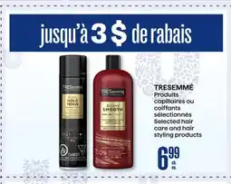 Jean Coutu TRESEMMÉ Selected hair care and hair styling products offer