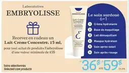 Uniprix Embryolisse Soins sélectionnés /Selected care products offer