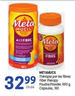 Uniprix METAMUCIL Thérapie par les fibres/Fiber therapy offer