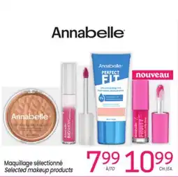 Uniprix ANNABELLE Maquillage sélectionné/Selected makeup products offer