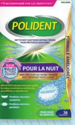 Uniprix POLIDENT Nettoyant pour prothèses dentaires / Denture cleanser offer