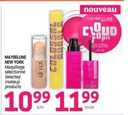 Uniprix MAYBELLINE NEW YORK Maquillage sélectionné/Selected makeup products offer