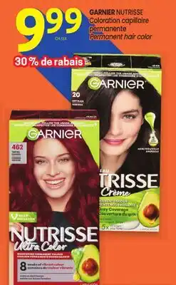 Uniprix GARNIER NUTRISSE Coloration capillaire permanente / Permanent hair color offer