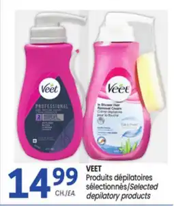 Uniprix VEET Produits dépilatoires sélectionnés/Selected depilatory products offer