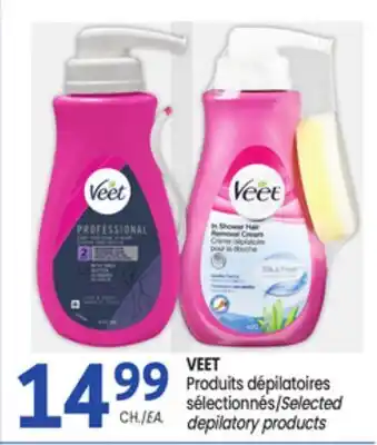 Uniprix VEET Produits dépilatoires sélectionnés/Selected depilatory products offer