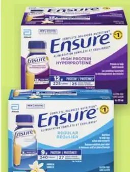 Proxim ENSURE, GLUCERNA Selected meal replacements offer