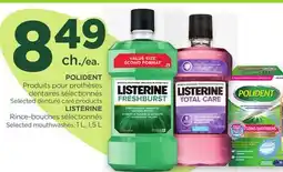 Proxim POLIDENT, LISTERINE offer