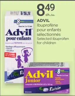 Proxim ADVIL Selected ibuprofen for children offer