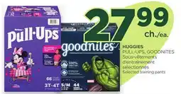 Proxim HUGGIES Selected training pants offer