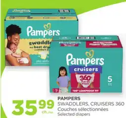 Proxim PAMPERS SWADDLERS, CRUISERS 360 Selected diapers offer