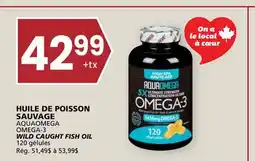 Rachelle-Bery Grocery AQUAOMEGA OMEGA-3 WILD CAUGHT FISH OIL offer