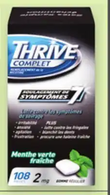 Proxim THRIVE Nicotine gums offer