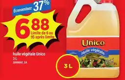 Maxi HUILE VÉGÉTALE UNICO offer