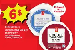 Maxi FROMAGE BRIE OU CAMEMBERT, 165-200 G OU FETA, 175 G PC offer