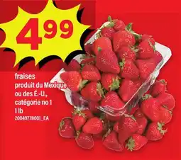 Maxi FRAISES, 1 LB offer