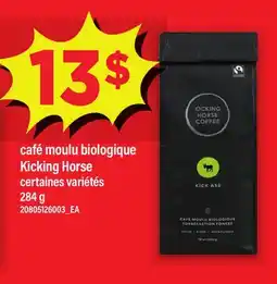 Maxi CAFÉ MOULU BIOLOGIQUE KICKING HORSE, 284 offer