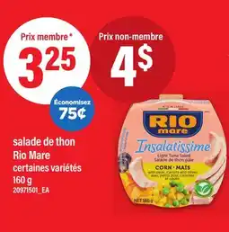 Maxi SALADE DE THON RIO MARE offer