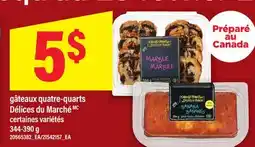 Maxi GÂTEAUX QUATRE-QUARTS DÉLICES DU MARCHÉ offer