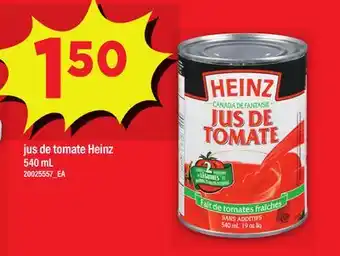 Maxi JUS DE TOMATE HEINZ offer